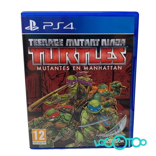 Videojuego SONY PS4 TEENAGE MUTANT NINJA TU