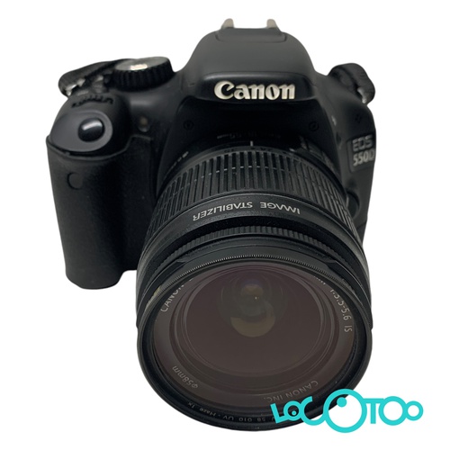 Cámara Réflex CANON EOS 550D+EF-S 18-55MM 1