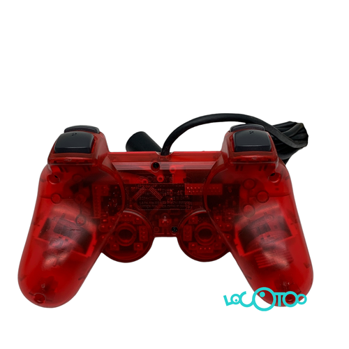 MANDO CONSOLA SONY PS2 ROJO