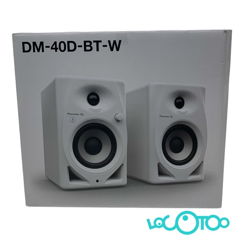 Altavoces HIFI PIONEER DJ  DM-40D-BT-W