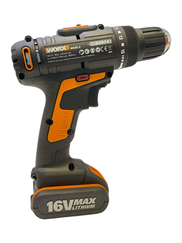 Atornillador Batería WORX WX152.2 16 V 1.3A