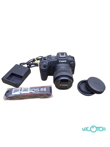 CAMARA EVIL CANON EOS R8 + OBJETIVO 24-50MM