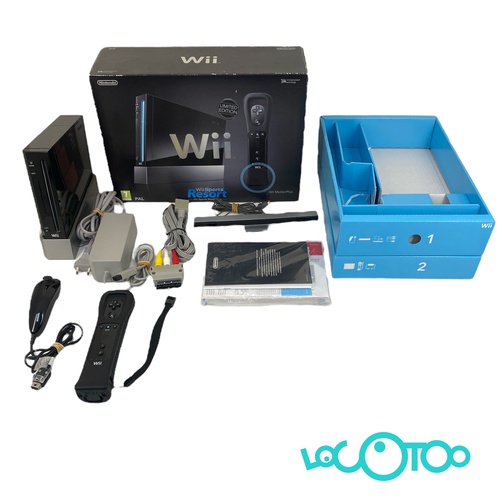 CONSOLA NINTENDO WII ED SPORTS RESORT LIMIT