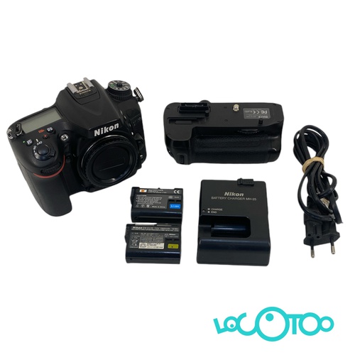 CÁMARA RÉFLEX NIKON D7100 CON GRIP