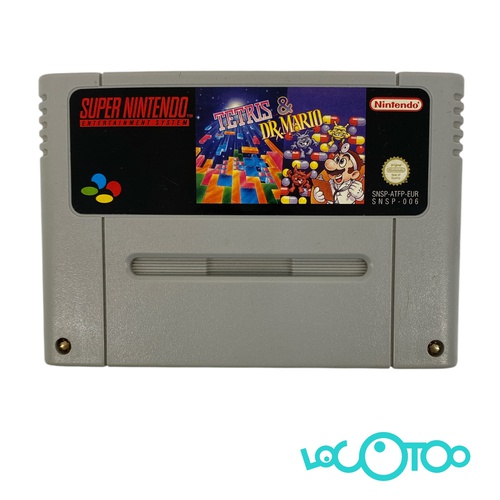 TETRIS & DR. MARIO NINTENDO SNES