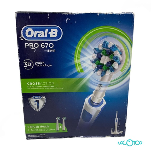 Cepillo Dientes Eléctrico ORALB PRO 670 CRO