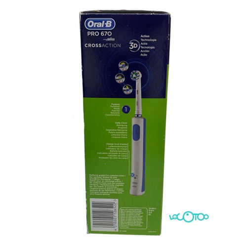Cepillo Dientes Eléctrico ORALB PRO 670 CRO