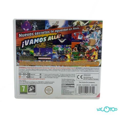 Videojuego NINTENDO 3DS POKEMON ULTRA SOL