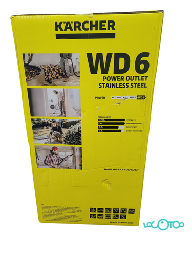 Aspirador Sólido-Líquido KARCHER WD 6P