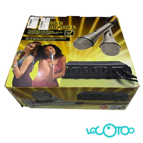 Varios Sonido SILVERCREST SET KARAOKE
