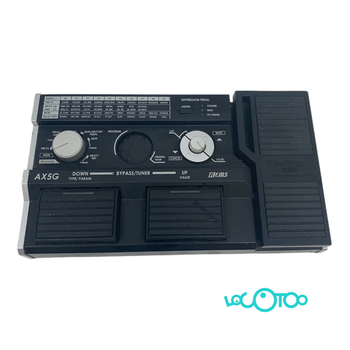 PEDAL EFECTOS KORG AX5G