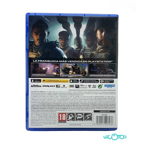 VIDEOJUEGO CALL OF DUTY MODERN WARFARE 2 PS