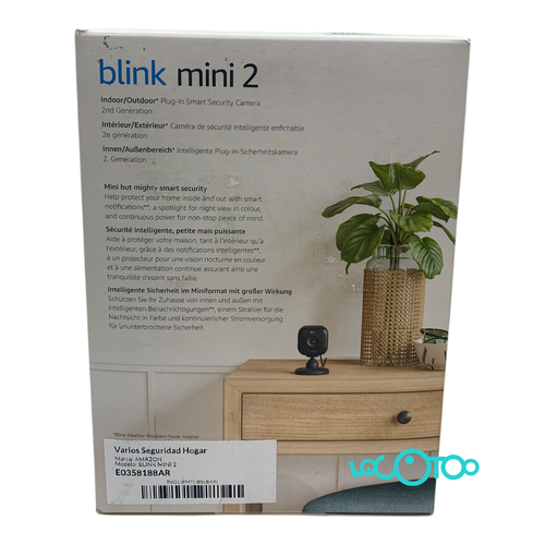 CAMARA SEGURIDAD AMAZON BLINK MINI 2