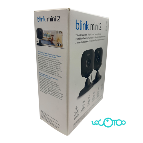 CAMARA SEGURIDAD AMAZON BLINK MINI 2