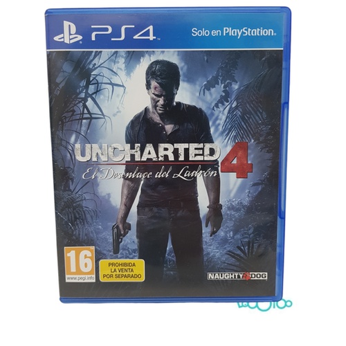 Videojuego SONY PS4 UNCHARTED 4: EL DESENLA