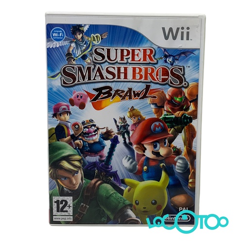 Videojuego NINTENDO WII SUPER SMASH BROS BR