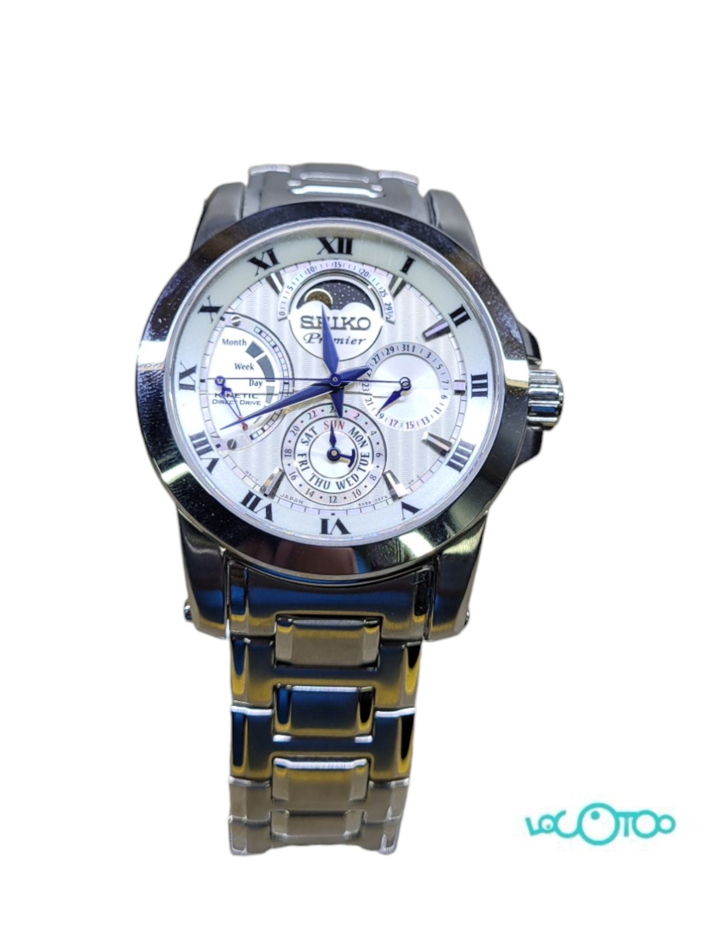 SEIKO PREMIER SRX011P1 41 mm Cristal de Zafiro