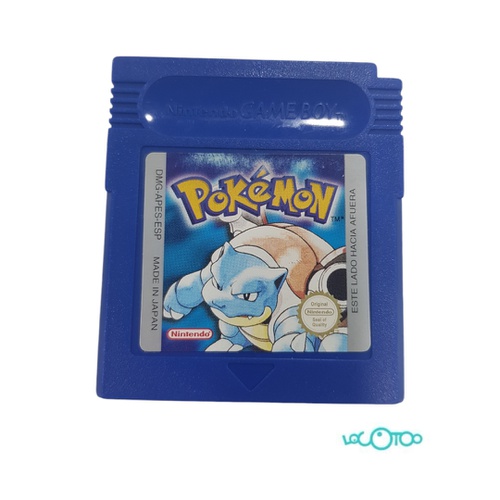 Videojuego NINTENDO GAMEBOY POKEMON AZUL