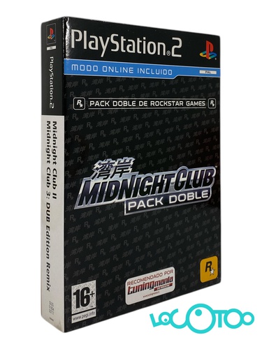 MIDNIGHTCLUB PACK DOBLE PS2