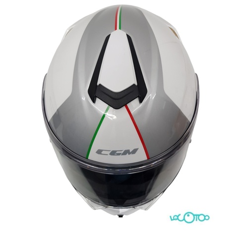 Casco CGM 1650-50 GR Modular Con Visera Sol