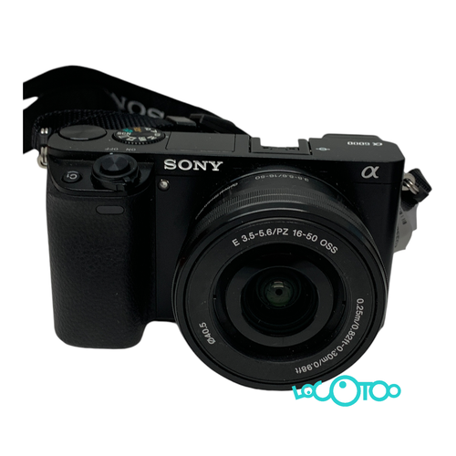 Cámara Evil SONY ALPHA A6000 (ILCE-6000)+16