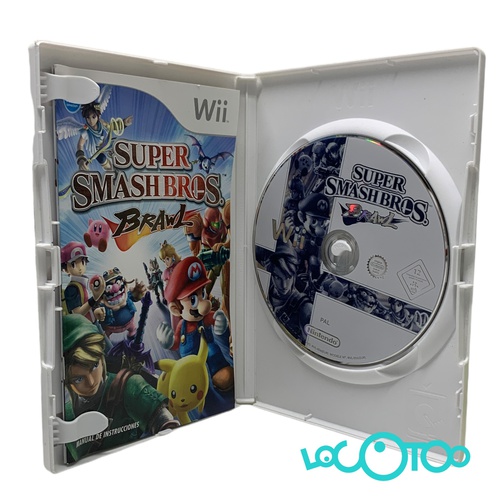 Videojuego NINTENDO WII SUPER SMASH BROS BR
