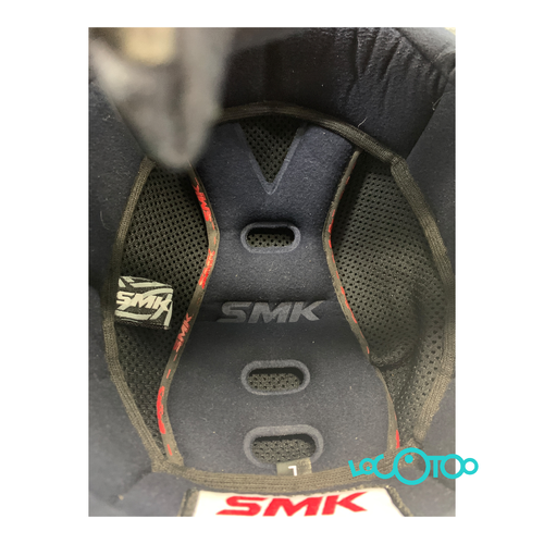 Casco SMK TITAN NERO CARBON-S01 Talla L