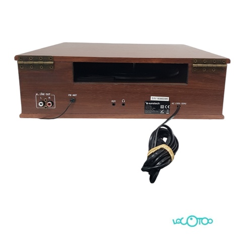 Giradiscos HIFI SUNSTECH PXR32 33/45/78 RPM