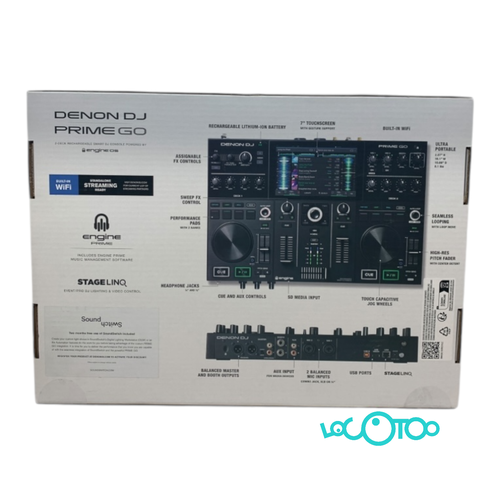 Mesa Dj DENON PRIME GO