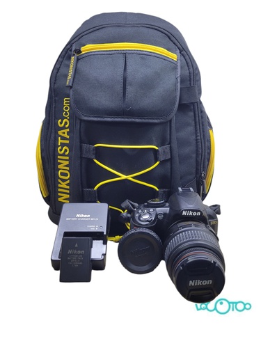 NIKON D3100 + 18-55MM 1:3.5-5.6 GII ED 18-5