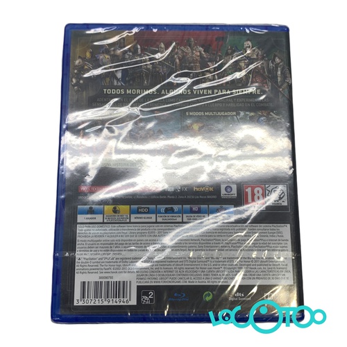 Videojuego SONY PS4 FOR HONOR PS4