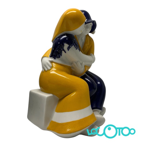 Cerámica GALOS PAREJA ENAMORADOS