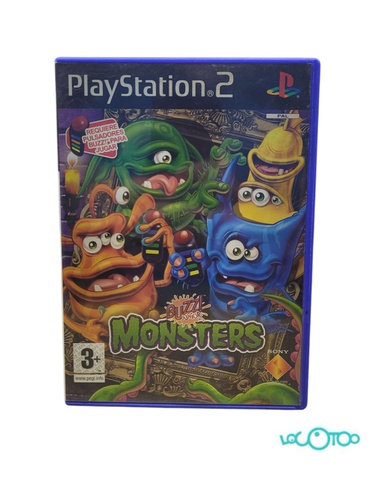 SONY PS2 BUZZ JUNIOR MONSTERS