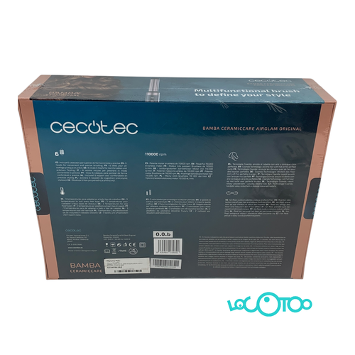 Plancha Pelo CECOTEC CEPILLO DE AIRE MOLDEA