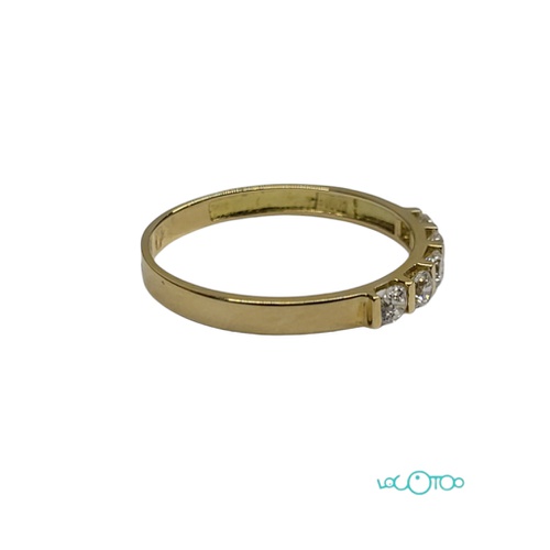 Anillo Oro 18K con piedra 