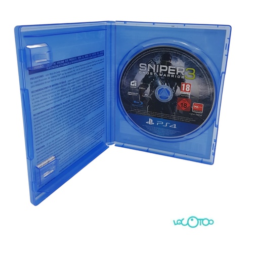 Videojuego SONY PS4 SNIPER GHOST WARRIOR 3 