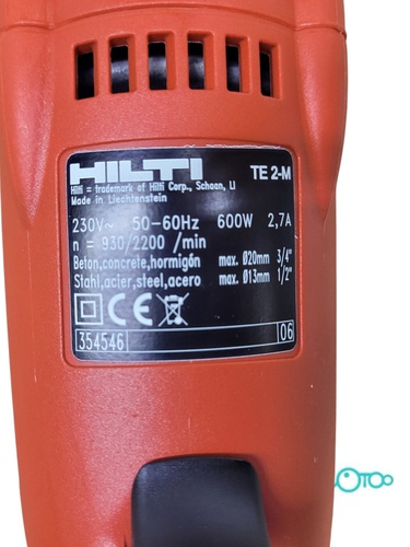  HILTI TE 2-M 600 W
