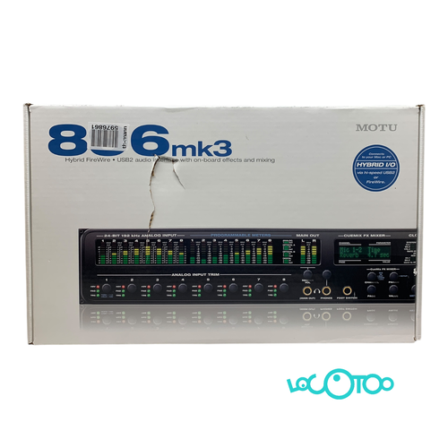 Tarjeta De Sonido MOTU   INTERFACE 896 MK3
