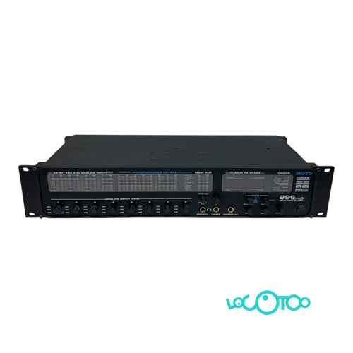 Tarjeta De Sonido MOTU   INTERFACE 896 MK3