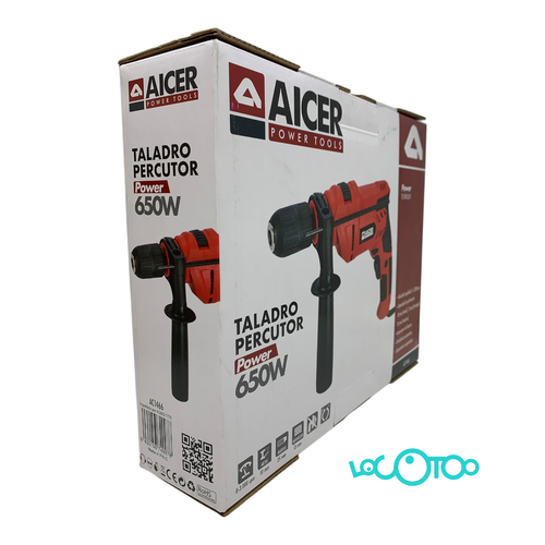 Taladro Eléctrico AICER AC1466 Percutor Rev