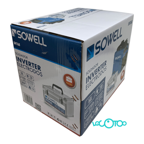 SOLDADOR INVERTER ELECTRODOS 160AMP SOWELL 