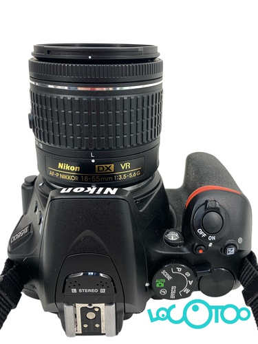CÁMARA REFLEX NIKON D5600 + AF-P DX NIKKOR 