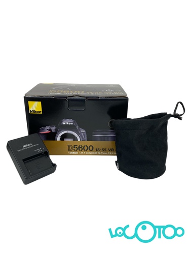 CÁMARA REFLEX NIKON D5600 + AF-P DX NIKKOR 