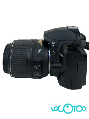 CÁMARA REFLEX NIKON D3000 + AF-S NIKKOR 18-