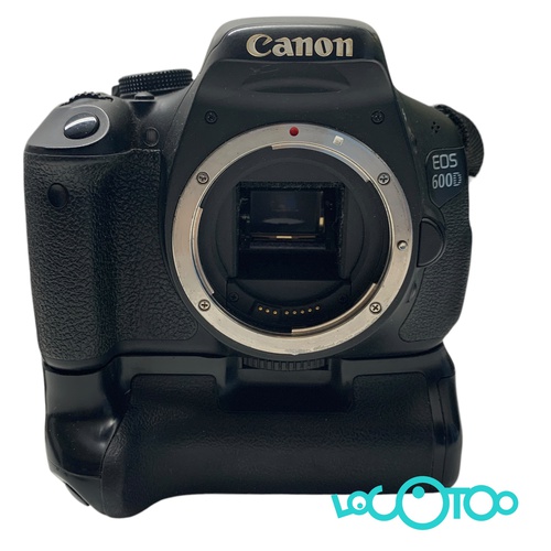 Cámara Réflex CANON EOS 600D 18 MPX SD Solo