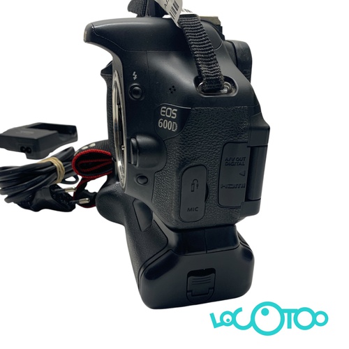 Cámara Réflex CANON EOS 600D 18 MPX SD Solo