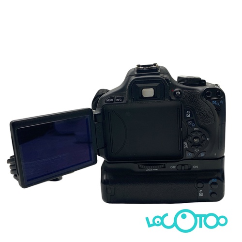 Cámara Réflex CANON EOS 600D 18 MPX SD Solo
