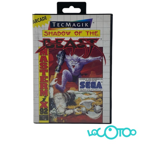 SHADOW OF THE BEAST SEGA MASTER SYSTEM