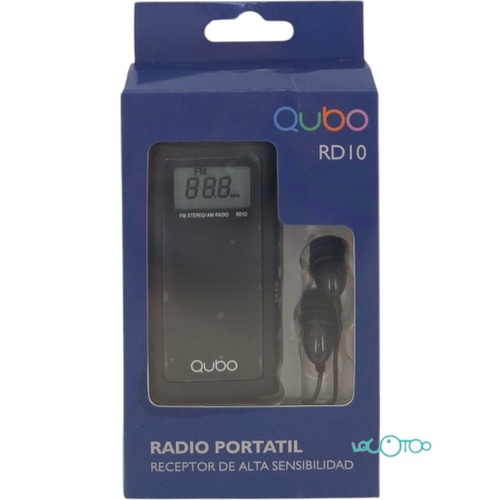 RADIO PORTATIL QUBO RD10