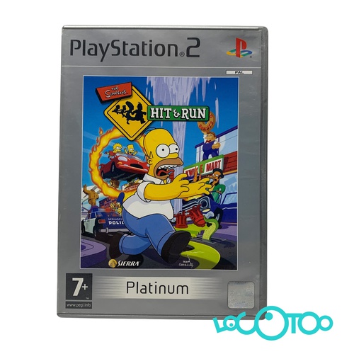 Videojuego SONY PS2 THE SIMPSONS HIT & RUN